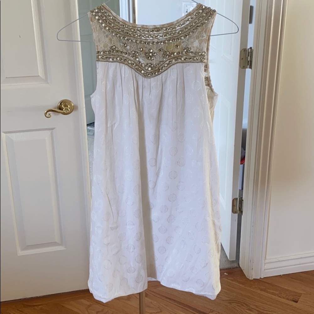 white dress sz 0